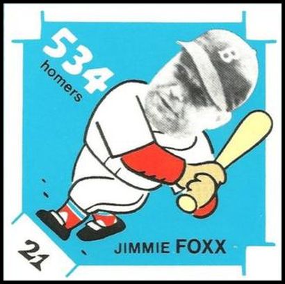 21 Jimmie Foxx